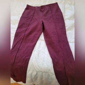 Dynamite maroon leggings